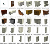 Sketchup Storage 3D models download - CAD Design | Download CAD Drawings | AutoCAD Blocks | AutoCAD Symbols | CAD Drawings | Architecture Details│Landscape Details | See more about AutoCAD, Cad Drawing and Architecture Details