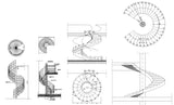 Free Spiral Stair Details - CAD Design | Download CAD Drawings | AutoCAD Blocks | AutoCAD Symbols | CAD Drawings | Architecture Details│Landscape Details | See more about AutoCAD, Cad Drawing and Architecture Details