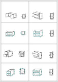 Cabinets Cad - CAD Design | Download CAD Drawings | AutoCAD Blocks | AutoCAD Symbols | CAD Drawings | Architecture Details│Landscape Details | See more about AutoCAD, Cad Drawing and Architecture Details