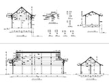 Chinese Architecture CAD Drawings 4 - CAD Design | Download CAD Drawings | AutoCAD Blocks | AutoCAD Symbols | CAD Drawings | Architecture Details│Landscape Details | See more about AutoCAD, Cad Drawing and Architecture Details