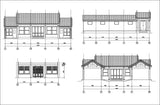 Chinese Architecture CAD Drawing-Chinese Courtyard - CAD Design | Download CAD Drawings | AutoCAD Blocks | AutoCAD Symbols | CAD Drawings | Architecture Details│Landscape Details | See more about AutoCAD, Cad Drawing and Architecture Details