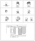 Accessibility Facilities Drawings V1 - CAD Design | Download CAD Drawings | AutoCAD Blocks | AutoCAD Symbols | CAD Drawings | Architecture Details│Landscape Details | See more about AutoCAD, Cad Drawing and Architecture Details