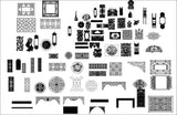 All Chinese Carved CAD Elements V.2(Best Recommanded!!) - CAD Design | Download CAD Drawings | AutoCAD Blocks | AutoCAD Symbols | CAD Drawings | Architecture Details│Landscape Details | See more about AutoCAD, Cad Drawing and Architecture Details