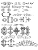 Ornamental Parts of Buildings 5 - CAD Design | Download CAD Drawings | AutoCAD Blocks | AutoCAD Symbols | CAD Drawings | Architecture Details│Landscape Details | See more about AutoCAD, Cad Drawing and Architecture Details