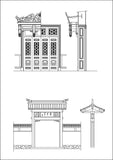 Chinese Architecture Drawings - CAD Design | Download CAD Drawings | AutoCAD Blocks | AutoCAD Symbols | CAD Drawings | Architecture Details│Landscape Details | See more about AutoCAD, Cad Drawing and Architecture Details