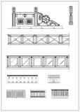 Ornamental Parts of Buildings 3 - CAD Design | Download CAD Drawings | AutoCAD Blocks | AutoCAD Symbols | CAD Drawings | Architecture Details│Landscape Details | See more about AutoCAD, Cad Drawing and Architecture Details