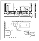 Plumbing Details - CAD Design | Download CAD Drawings | AutoCAD Blocks | AutoCAD Symbols | CAD Drawings | Architecture Details│Landscape Details | See more about AutoCAD, Cad Drawing and Architecture Details