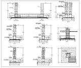 Foundation Details V1 - CAD Design | Download CAD Drawings | AutoCAD Blocks | AutoCAD Symbols | CAD Drawings | Architecture Details│Landscape Details | See more about AutoCAD, Cad Drawing and Architecture Details