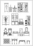 Furniture  Elevation design - CAD Design | Download CAD Drawings | AutoCAD Blocks | AutoCAD Symbols | CAD Drawings | Architecture Details│Landscape Details | See more about AutoCAD, Cad Drawing and Architecture Details