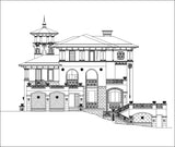 Luxury Home Plans 3 - CAD Design | Download CAD Drawings | AutoCAD Blocks | AutoCAD Symbols | CAD Drawings | Architecture Details│Landscape Details | See more about AutoCAD, Cad Drawing and Architecture Details