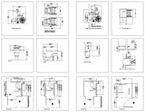 Accessibility Facilities Drawings V1 - CAD Design | Download CAD Drawings | AutoCAD Blocks | AutoCAD Symbols | CAD Drawings | Architecture Details│Landscape Details | See more about AutoCAD, Cad Drawing and Architecture Details