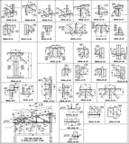 Truss Structure Details V7 - CAD Design | Download CAD Drawings | AutoCAD Blocks | AutoCAD Symbols | CAD Drawings | Architecture Details│Landscape Details | See more about AutoCAD, Cad Drawing and Architecture Details