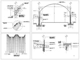 Steel Structure Details V4 - CAD Design | Download CAD Drawings | AutoCAD Blocks | AutoCAD Symbols | CAD Drawings | Architecture Details│Landscape Details | See more about AutoCAD, Cad Drawing and Architecture Details