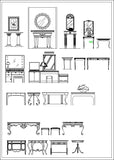 Furniture  Elevation design - CAD Design | Download CAD Drawings | AutoCAD Blocks | AutoCAD Symbols | CAD Drawings | Architecture Details│Landscape Details | See more about AutoCAD, Cad Drawing and Architecture Details
