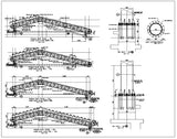 Truss Structure Details V7 - CAD Design | Download CAD Drawings | AutoCAD Blocks | AutoCAD Symbols | CAD Drawings | Architecture Details│Landscape Details | See more about AutoCAD, Cad Drawing and Architecture Details