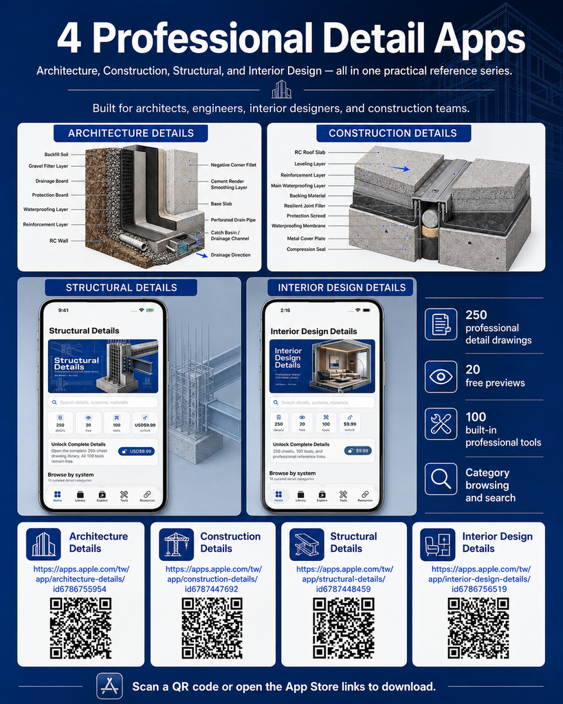 4 Professional Detail Drawing Apps for Architecture, Construction, Structural & Interior Design