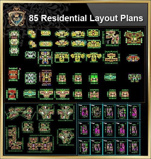 85 Types of Residential Layout Plans (Best Recommanded!!)