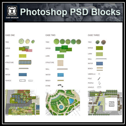 Landscape PSD Blocks