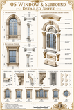 Classical Orders and Landscape Element Detail Sheets