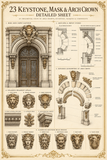 Fanlight, Transom and Heraldic Ornament CAD Details
