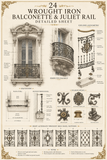 Fanlight, Transom and Heraldic Ornament CAD Details