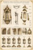 Finials, Urns, Corbels and Bracket Support Details
