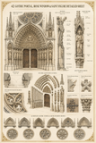 Royal Garden Gate and Gothic Rose Window Details