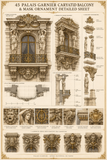 Royal Garden Gate and Gothic Rose Window Details