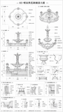 古典歐式柱廊、拱廊與欄杆細部圖集 | Classical European Colonnade & Balustrade CAD Details