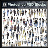 Photoshop PSD People Blocks 1 - CAD Design | Download CAD Drawings | AutoCAD Blocks | AutoCAD Symbols | CAD Drawings | Architecture Details│Landscape Details | See more about AutoCAD, Cad Drawing and Architecture Details