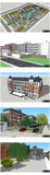 【Sketchup 3D Models】20 Types of School Design Sketchup 3D Models  V.5 - CAD Design | Download CAD Drawings | AutoCAD Blocks | AutoCAD Symbols | CAD Drawings | Architecture Details│Landscape Details | See more about AutoCAD, Cad Drawing and Architecture Details