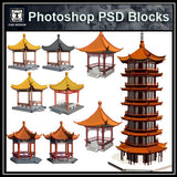 Photoshop PSD Chinese Pavilion 2 - CAD Design | Download CAD Drawings | AutoCAD Blocks | AutoCAD Symbols | CAD Drawings | Architecture Details│Landscape Details | See more about AutoCAD, Cad Drawing and Architecture Details