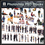 Photoshop PSD People Blocks 7 - CAD Design | Download CAD Drawings | AutoCAD Blocks | AutoCAD Symbols | CAD Drawings | Architecture Details│Landscape Details | See more about AutoCAD, Cad Drawing and Architecture Details