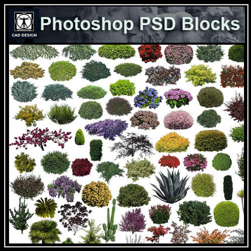 Photoshop PSD Landscape Tree 9 – CAD Design | Free CAD Blocks,Drawings ...