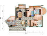 15 Types of Interior Design Layouts Photoshop PSD Template V.1 - CAD Design | Download CAD Drawings | AutoCAD Blocks | AutoCAD Symbols | CAD Drawings | Architecture Details│Landscape Details | See more about AutoCAD, Cad Drawing and Architecture Details