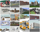 💎【Sketchup Architecture 3D Projects】School Sketchup Model V2 - CAD Design | Download CAD Drawings | AutoCAD Blocks | AutoCAD Symbols | CAD Drawings | Architecture Details│Landscape Details | See more about AutoCAD, Cad Drawing and Architecture Details