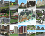 💎【Sketchup Architecture 3D Projects】Residential Building Landscape Sketchup Model V4 - CAD Design | Download CAD Drawings | AutoCAD Blocks | AutoCAD Symbols | CAD Drawings | Architecture Details│Landscape Details | See more about AutoCAD, Cad Drawing and Architecture Details