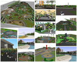 💎【Sketchup Architecture 3D Projects】15 Types of Plaza Landscape Sketchup Model V2 - CAD Design | Download CAD Drawings | AutoCAD Blocks | AutoCAD Symbols | CAD Drawings | Architecture Details│Landscape Details | See more about AutoCAD, Cad Drawing and Architecture Details