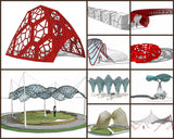 💎【Sketchup Architecture 3D Projects】10 Types of Creative landscape structure Sketchup 3D Models V4 - CAD Design | Download CAD Drawings | AutoCAD Blocks | AutoCAD Symbols | CAD Drawings | Architecture Details│Landscape Details | See more about AutoCAD, Cad Drawing and Architecture Details