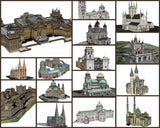 💎【Sketchup Architecture 3D Projects】15 Types of Castle Design Sketchup 3D Models V1 - CAD Design | Download CAD Drawings | AutoCAD Blocks | AutoCAD Symbols | CAD Drawings | Architecture Details│Landscape Details | See more about AutoCAD, Cad Drawing and Architecture Details
