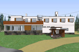 Sketchup 3D Architecture models-Villa Mairea(Alvar Aalto) - CAD Design | Download CAD Drawings | AutoCAD Blocks | AutoCAD Symbols | CAD Drawings | Architecture Details│Landscape Details | See more about AutoCAD, Cad Drawing and Architecture Details