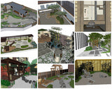 💎【Sketchup Architecture 3D Projects】9 Types of Japanese Garden Sketchup 3D Models - CAD Design | Download CAD Drawings | AutoCAD Blocks | AutoCAD Symbols | CAD Drawings | Architecture Details│Landscape Details | See more about AutoCAD, Cad Drawing and Architecture Details