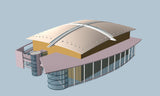 Stadium Cad Drawings 3 - CAD Design | Download CAD Drawings | AutoCAD Blocks | AutoCAD Symbols | CAD Drawings | Architecture Details│Landscape Details | See more about AutoCAD, Cad Drawing and Architecture Details
