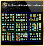225 Types of Door and Window Design(Best Recommanded!!) - CAD Design | Download CAD Drawings | AutoCAD Blocks | AutoCAD Symbols | CAD Drawings | Architecture Details│Landscape Details | See more about AutoCAD, Cad Drawing and Architecture Details