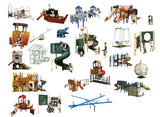 Photoshop PSD Children's Play Equipment 3 - CAD Design | Download CAD Drawings | AutoCAD Blocks | AutoCAD Symbols | CAD Drawings | Architecture Details│Landscape Details | See more about AutoCAD, Cad Drawing and Architecture Details