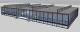 Crown Hall - CAD Design | Download CAD Drawings | AutoCAD Blocks | AutoCAD Symbols | CAD Drawings | Architecture Details│Landscape Details | See more about AutoCAD, Cad Drawing and Architecture Details