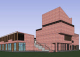 Sketchup 3D Architecture models-Saynatsalo Town Hall(Alvar Aalto) - CAD Design | Download CAD Drawings | AutoCAD Blocks | AutoCAD Symbols | CAD Drawings | Architecture Details│Landscape Details | See more about AutoCAD, Cad Drawing and Architecture Details