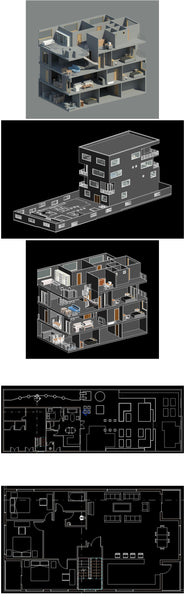 Interior Design - BIM 3D Models | CAD Download – CAD Design | Free CAD ...