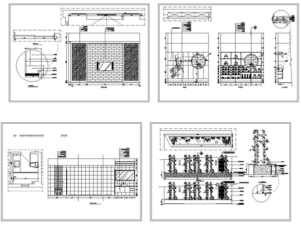 Interior Design CAD Design,Details,Elevation | CAD Download – CAD ...
