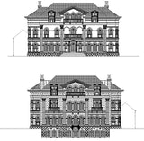 ★【Villa CAD Design,Details Project V.1-England Royal Style】Chateau,Manor,Mansion,Villa@Autocad Blocks,Drawings,CAD Details,Elevation - CAD Design | Download CAD Drawings | AutoCAD Blocks | AutoCAD Symbols | CAD Drawings | Architecture Details│Landscape Details | See more about AutoCAD, Cad Drawing and Architecture Details